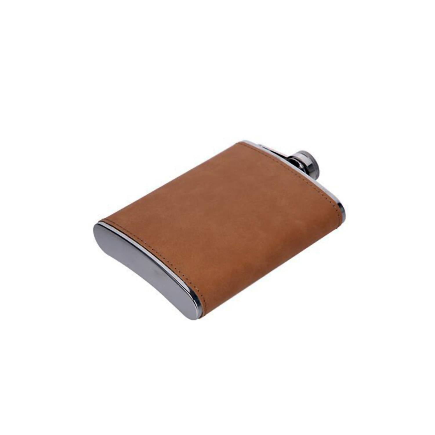 Creative Gifts International - Leatherette Flask 8 Oz