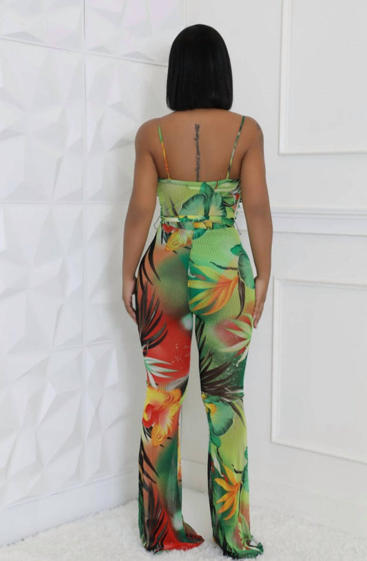 5Besties - Tropical Glow Jumpsuit