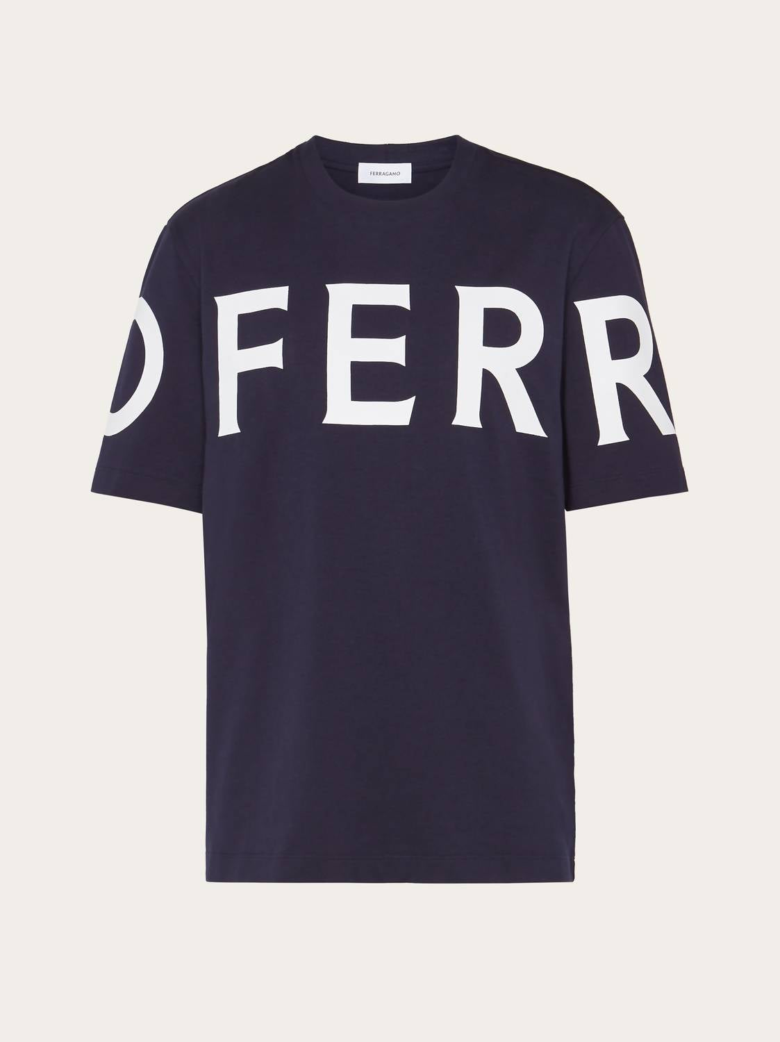 Salvatore Ferragamo - Short Sleeved T-shirt With Graphic Logo