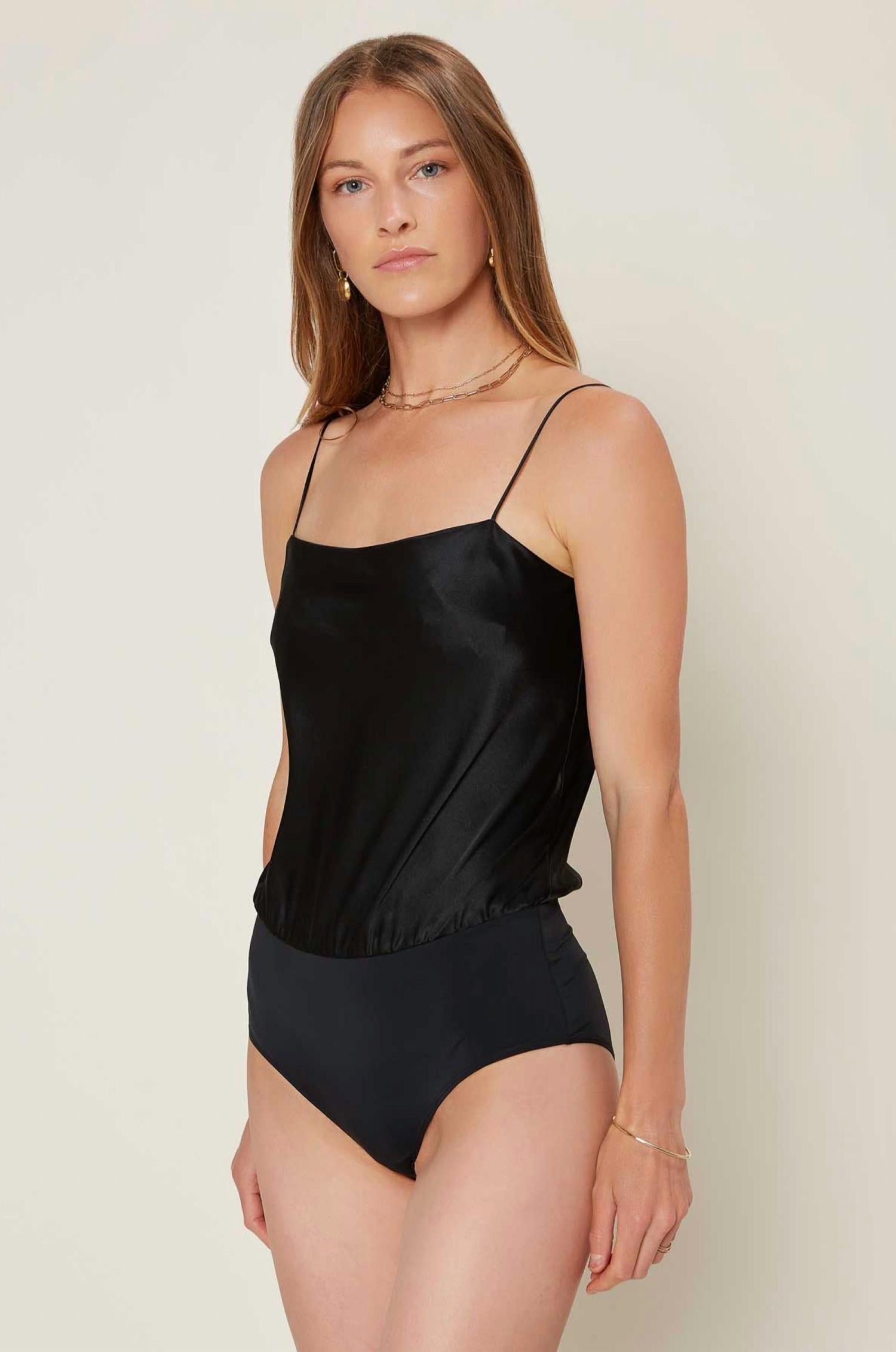 Cami Silk Bodysuit