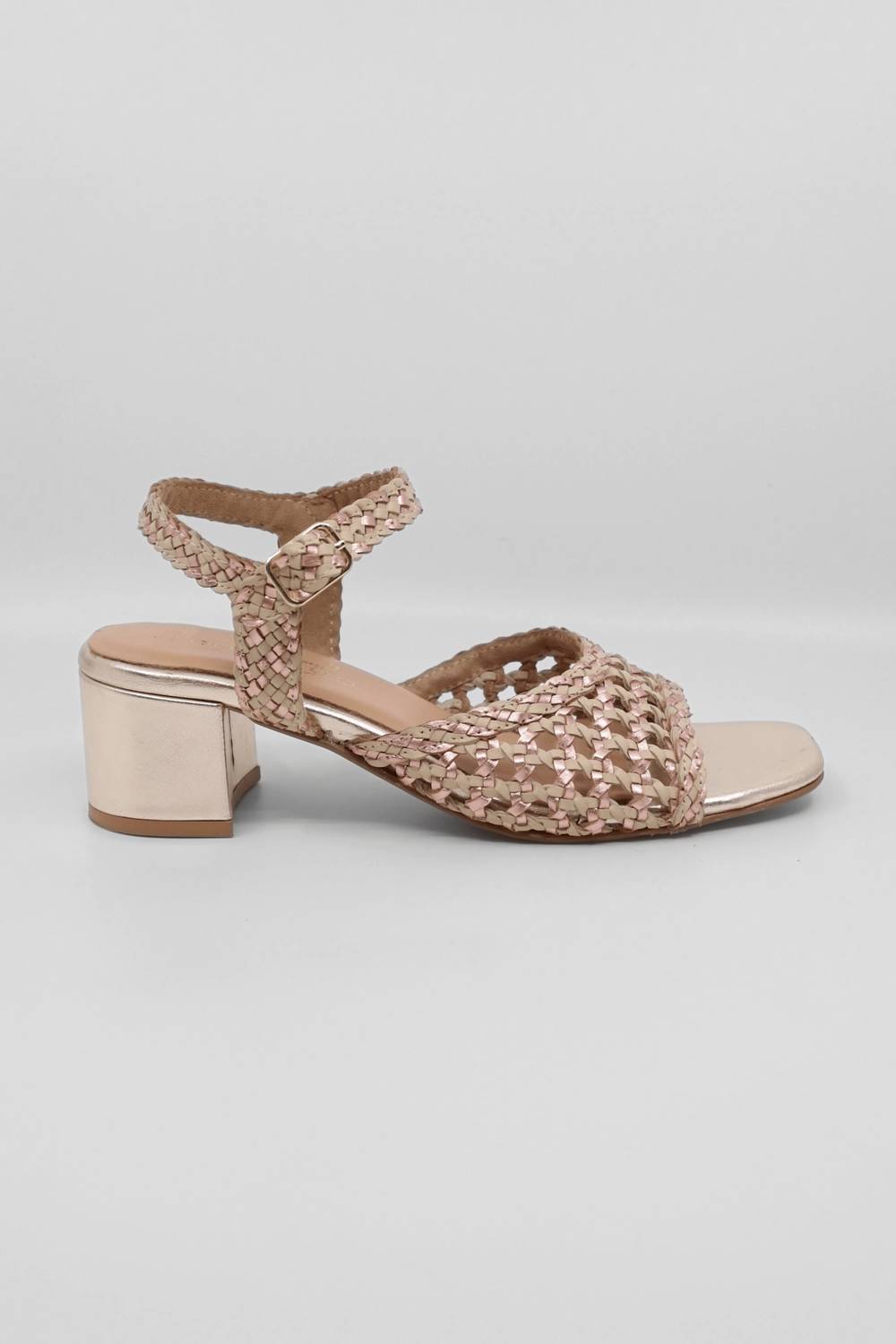 Bos. & Co. - Women's Wendi Woven Leather Sandals