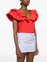 Essentiel Antwerp - Hillary V-neck Bodysuit