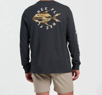 Free Fly - Camo Permit Long Sleeve Sweatshirt
