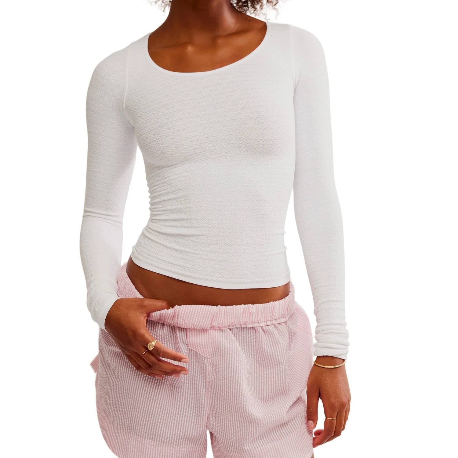 Free People - Love Letter Long Sleeve Top