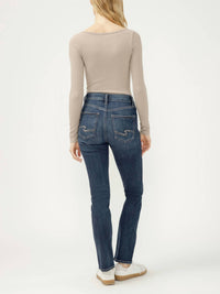 Silver Jeans Co - Avery High Rise Straight Leg Jeans
