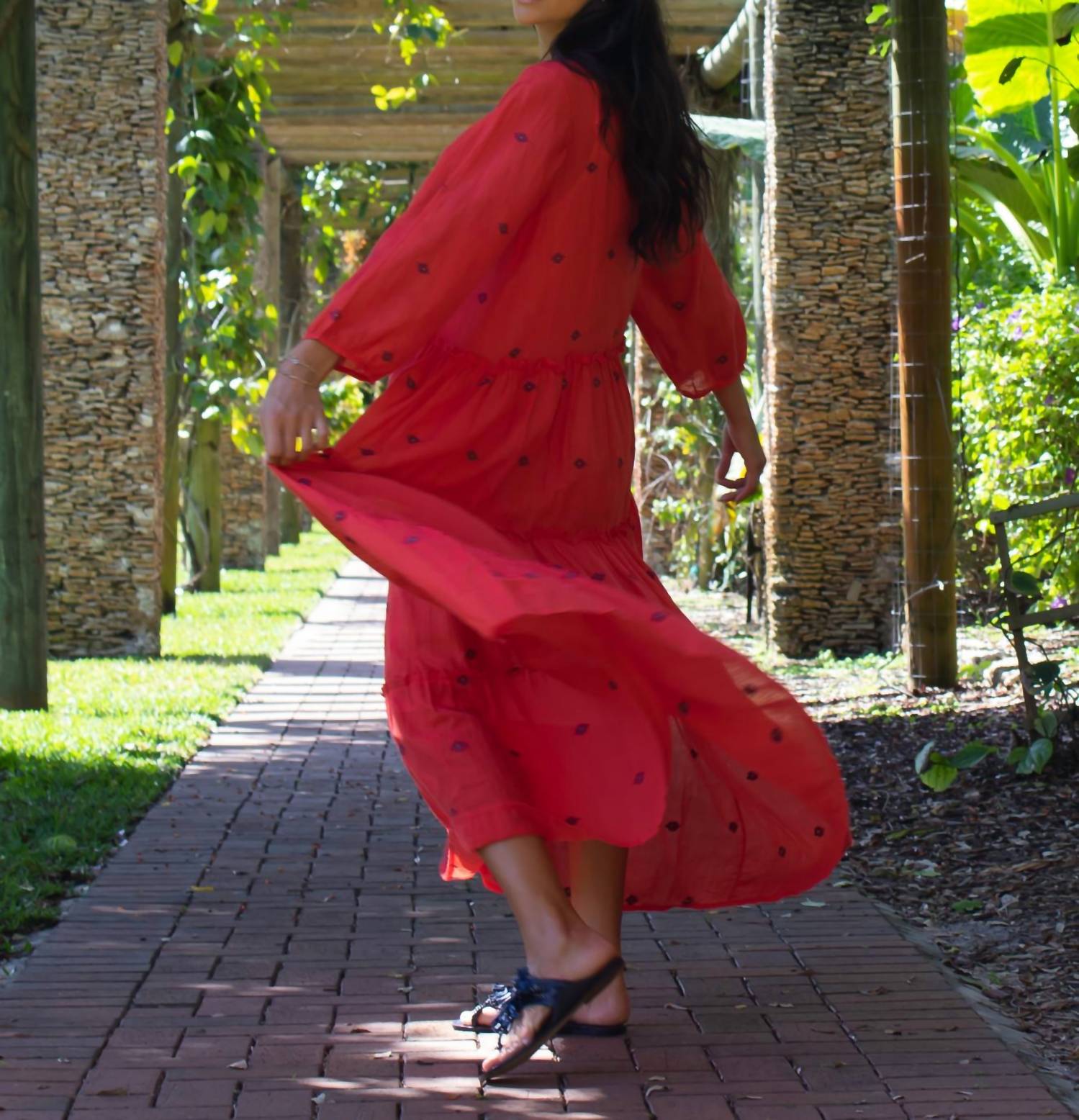 Guadalupe Design - Casandra Midi Dress