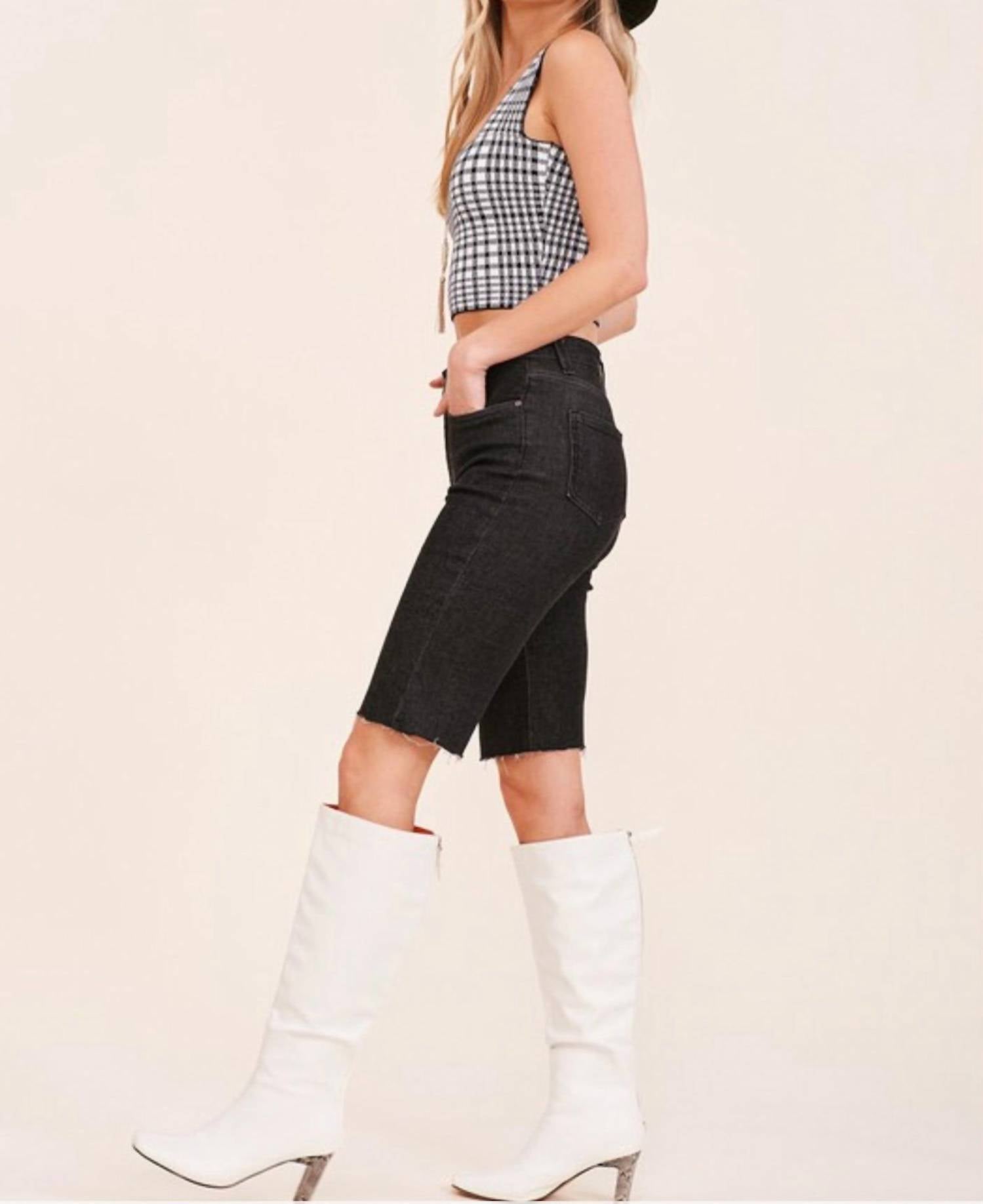 Listicle - Amalfi Denim Shorts