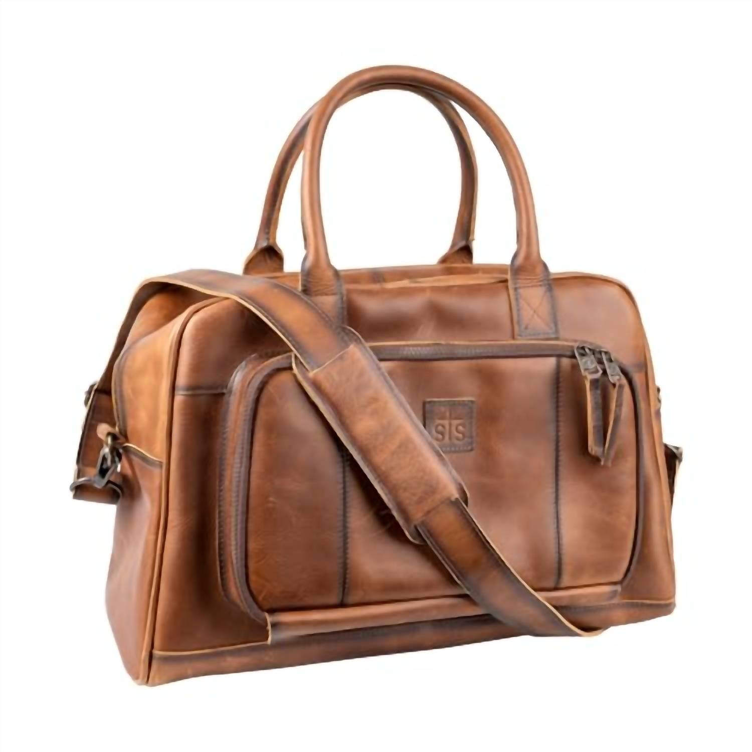 Sts Ranchwear - Unisex - Tucson Carry-on Leather Travel Luggage
