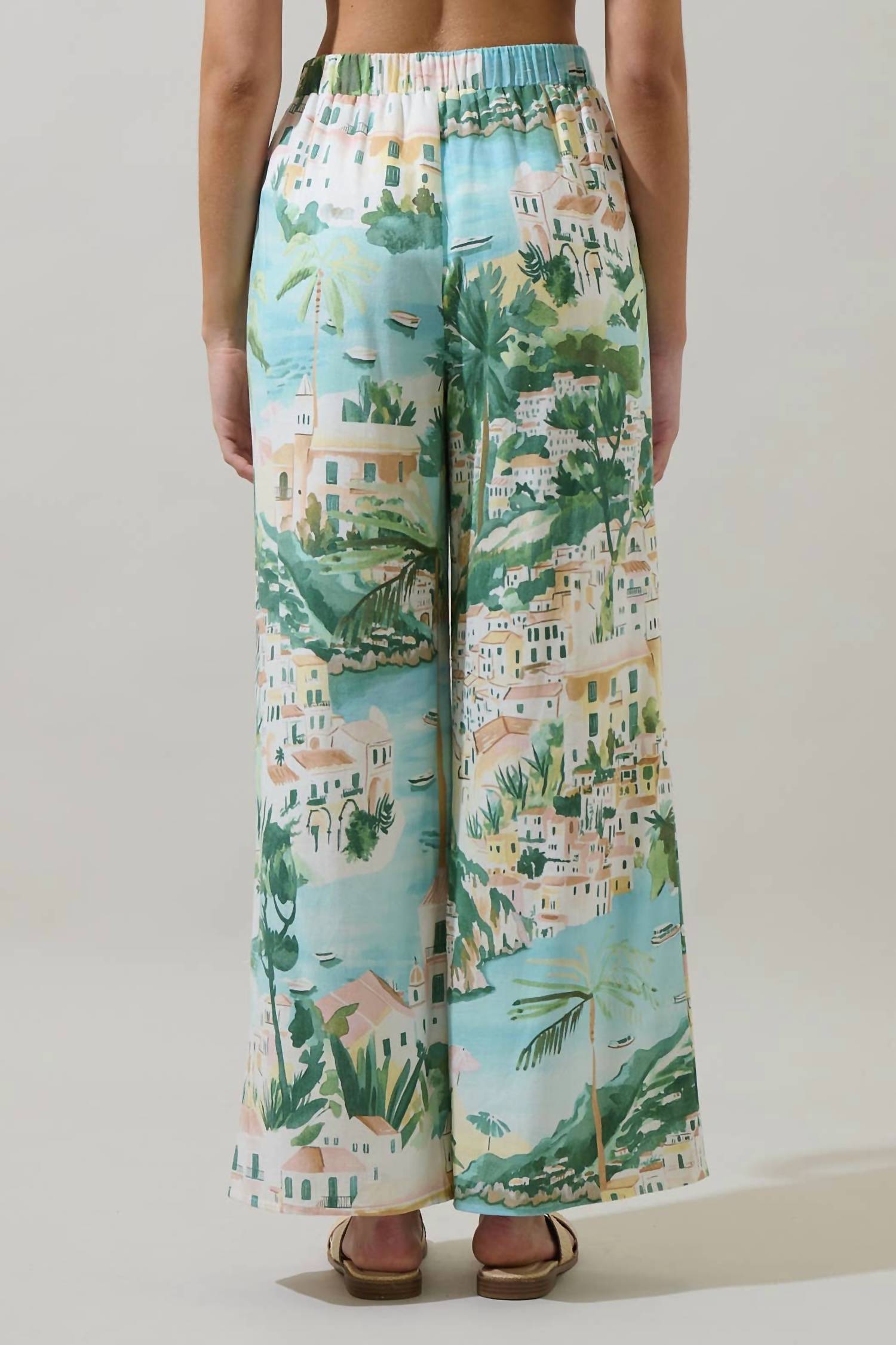 Sugarlips - Piti Town Snipy Wide Leg Pants