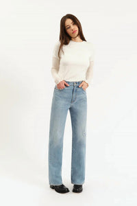 Daze - City High Rise Straight Jeans