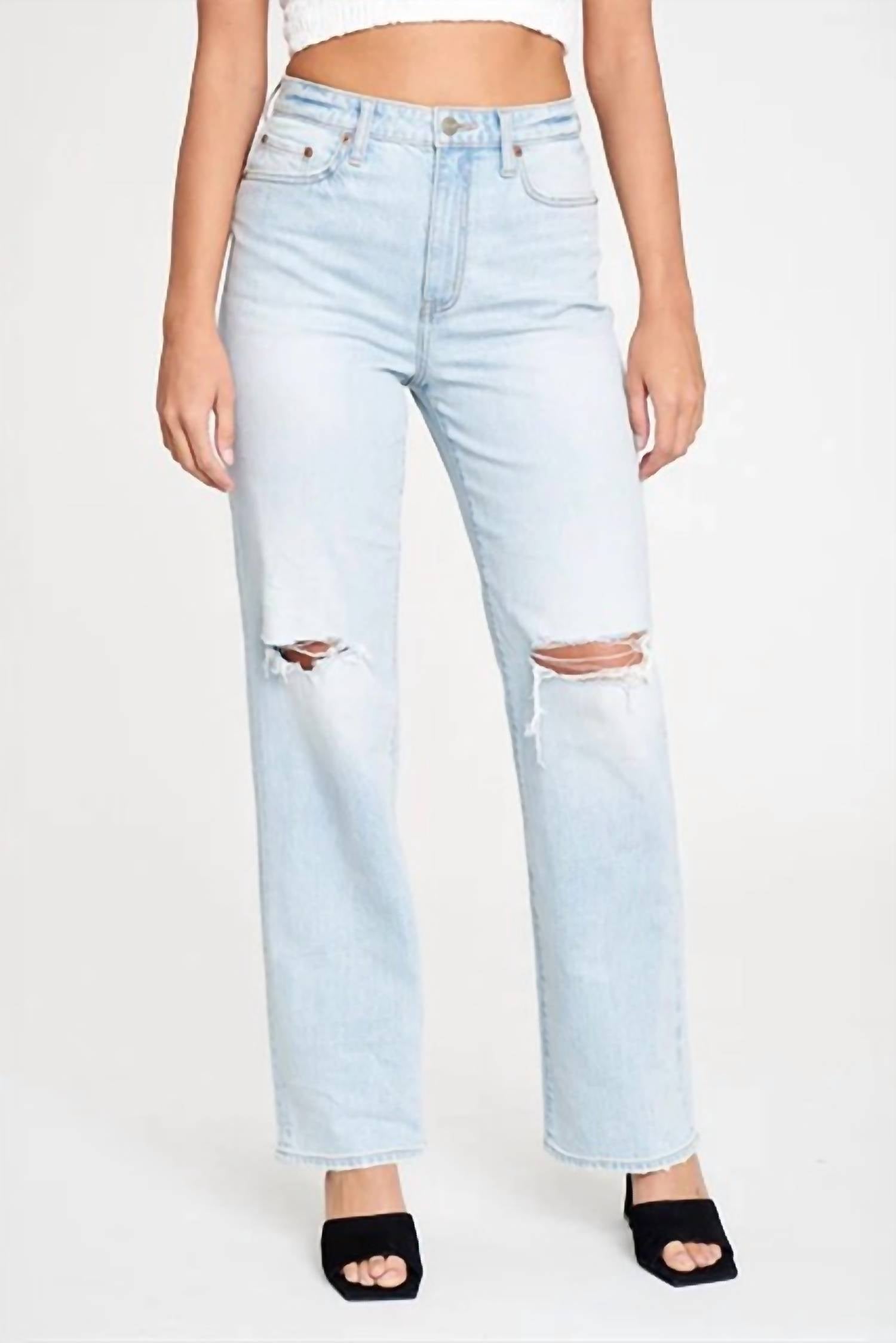 Daze - Sundaze High Rise Straight Jeans