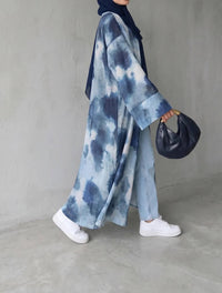 La Mignonne Collections - Azure Mist Kimono