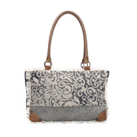Myra Bags - Leaf Print Tote Bag