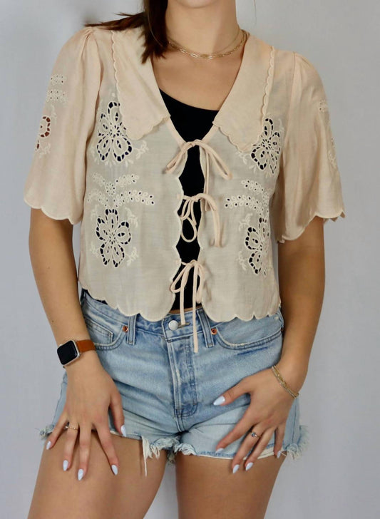 Raisonnel - Ember Lace Top