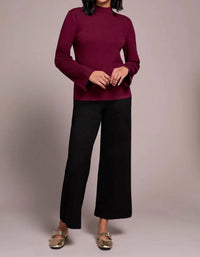 Tribal - Long Sleeve Funnel Neck Sweater