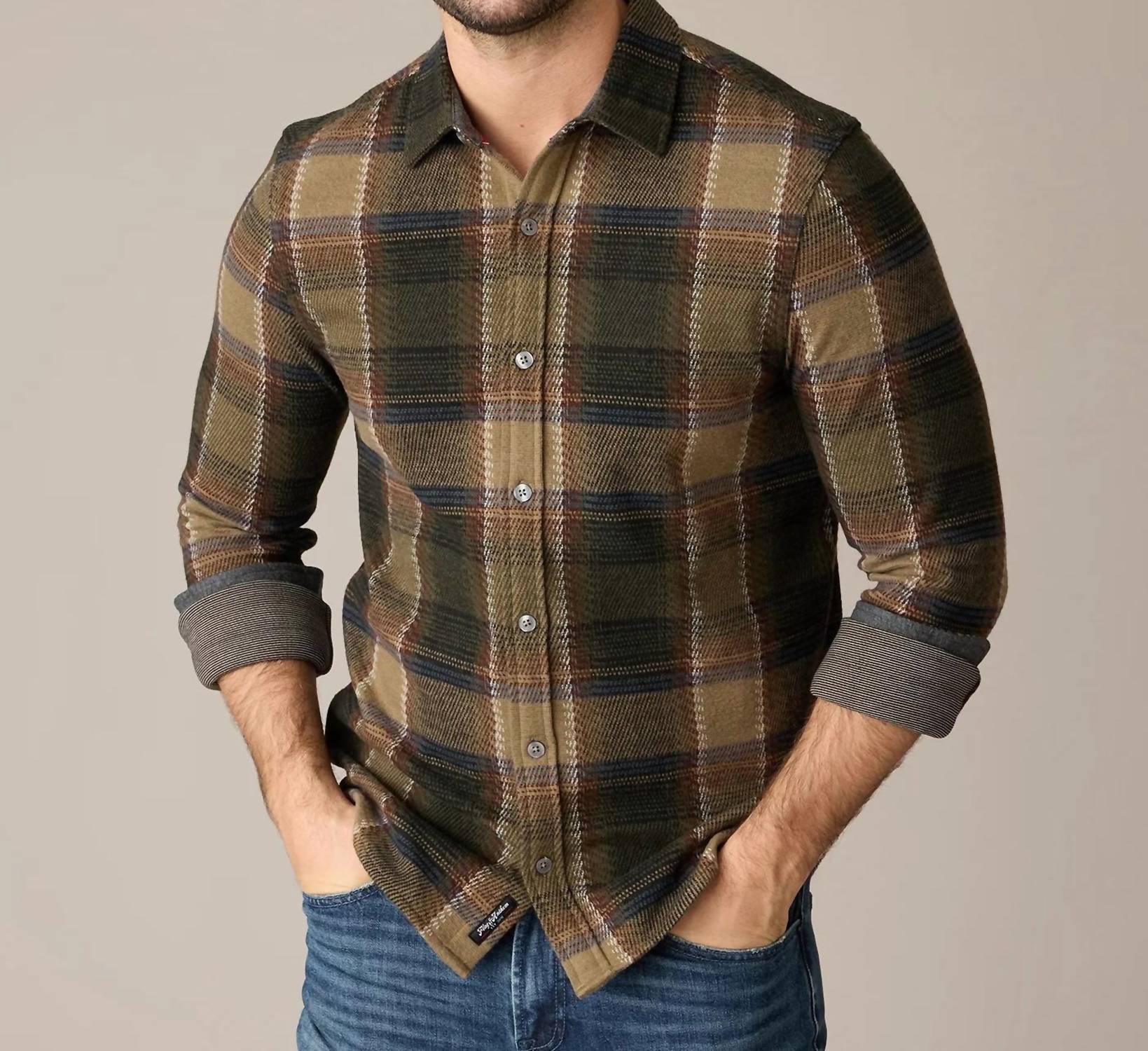 Flags & Anthem - Crowley Hero Knit Flannel