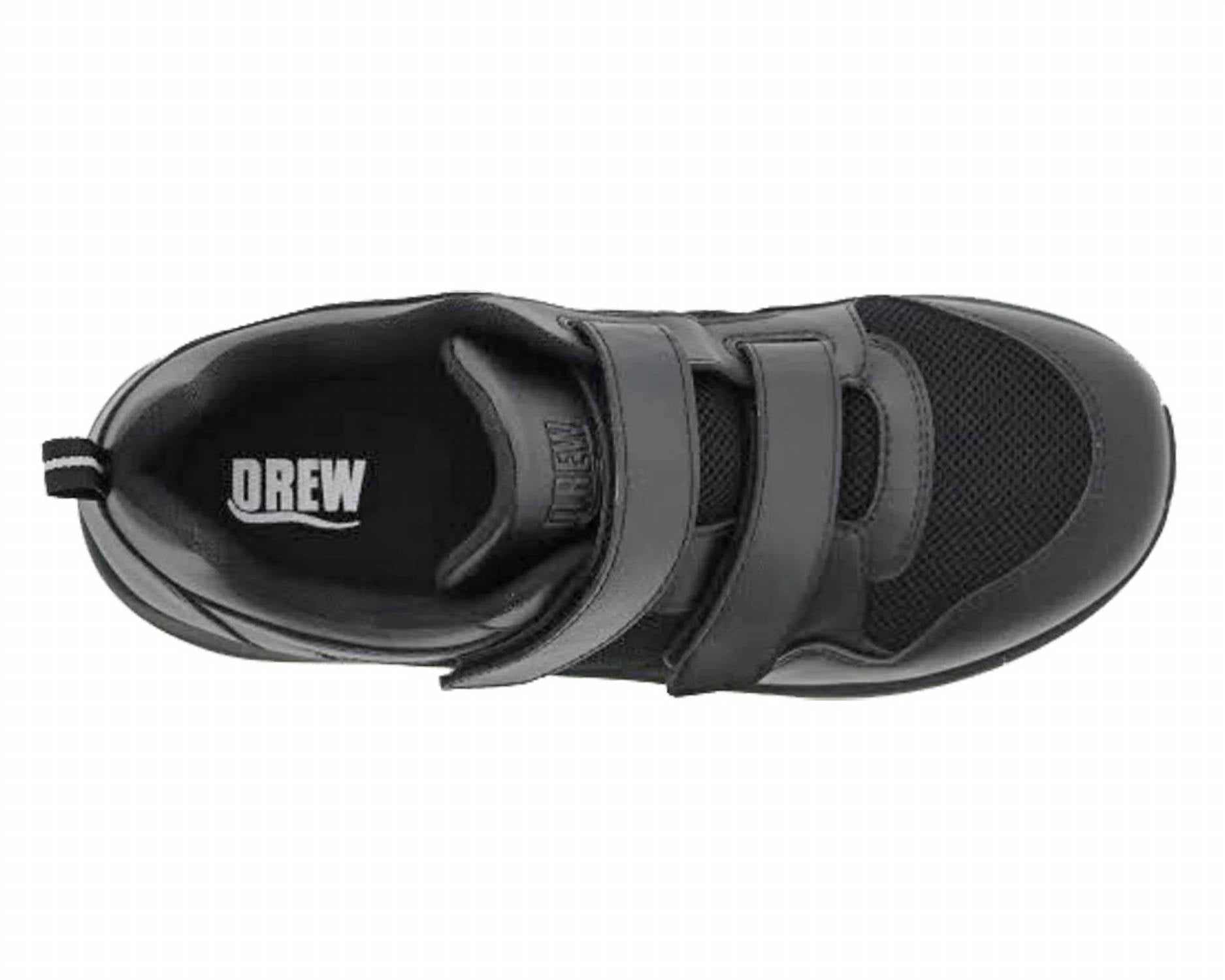 DREW Men's Contest Hook And Loop Sneaker in black combo - men's sneaker - view 5