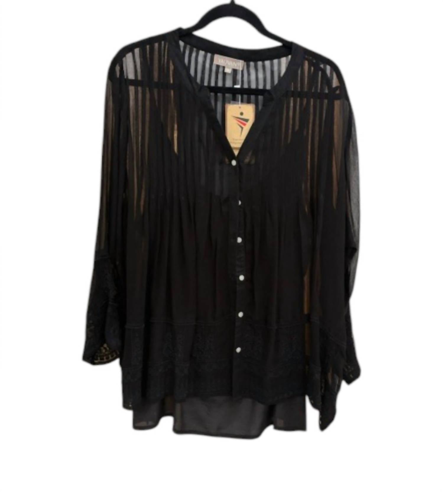 Yauvan Clothing - Women's Button Front Blouse