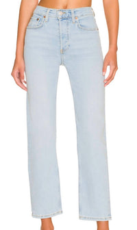 Re/Done - Comfort Stretch 70's Stove Pipe Jean