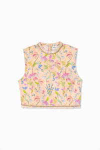 Sasha+Z - Floral Printed Crop Top