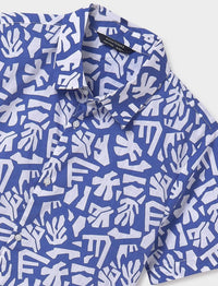 Mayoral - Boys' Short Sleeve Printed Shirt