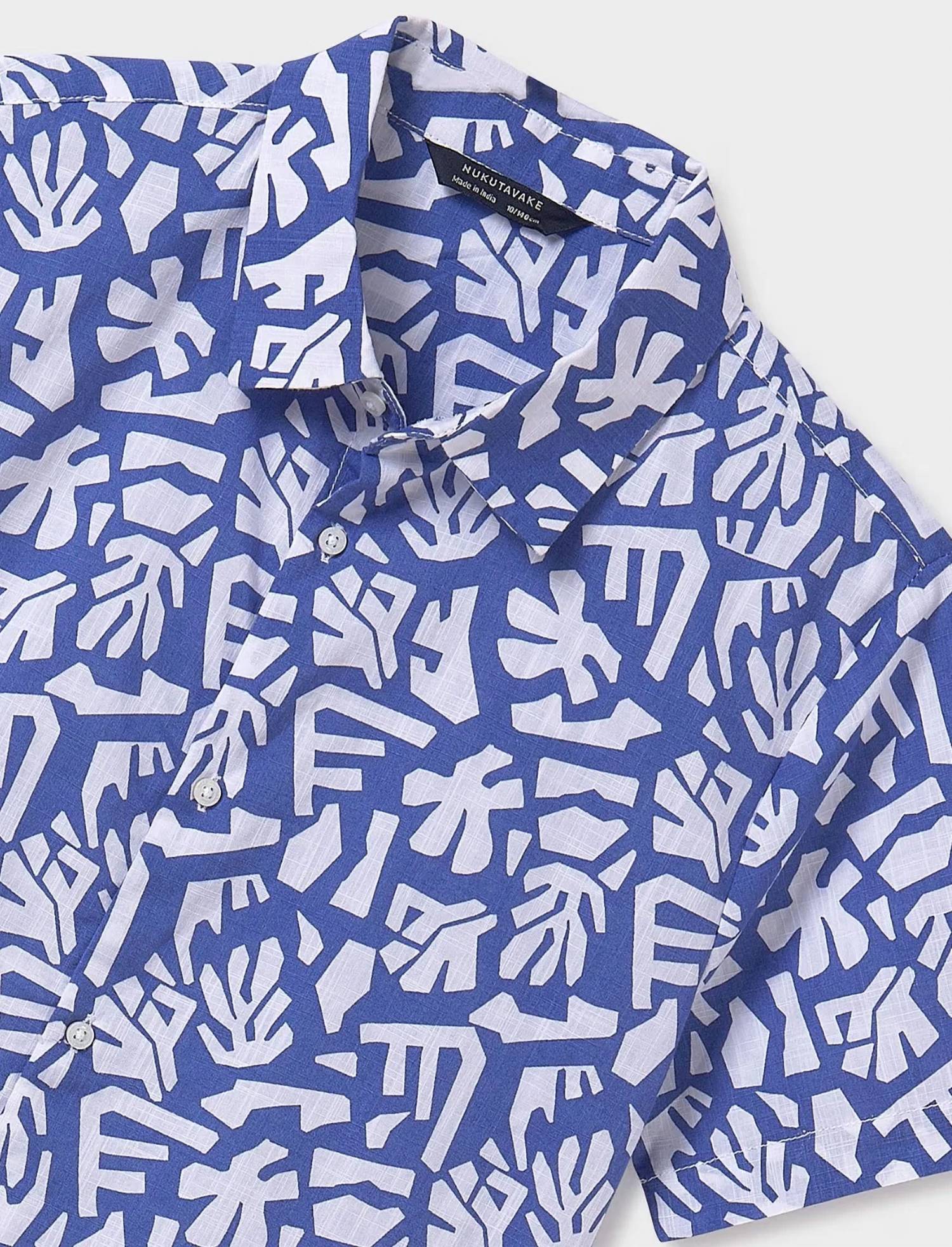 Mayoral - Boys' Short Sleeve Printed Shirt