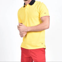 Eight X - Double Sided Collar With Multi Colored Stripes Polo