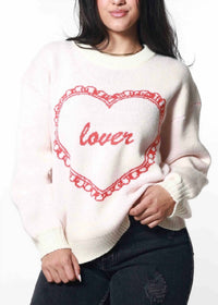 Girl Dangerous - Oversized 'lover' Sweater
