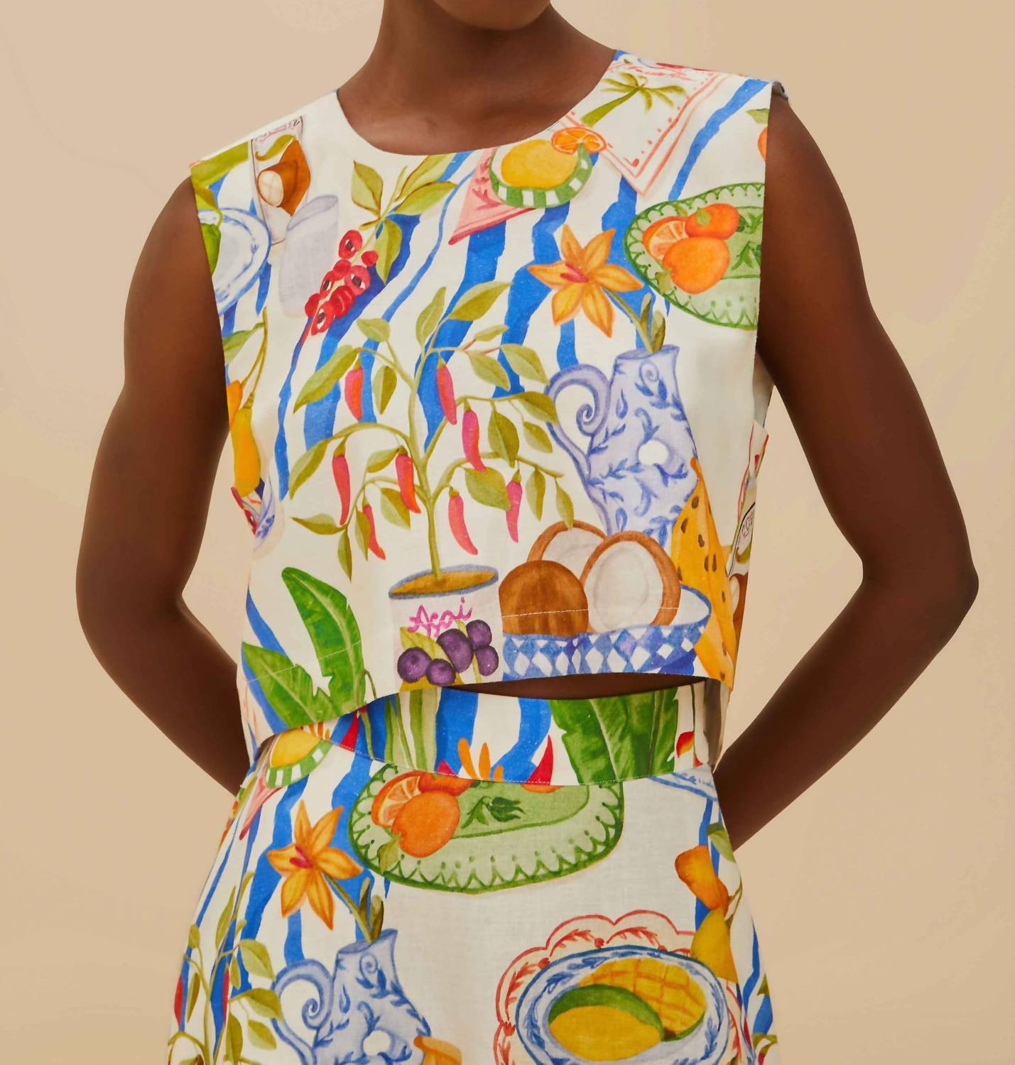 Farm Rio - Fresh Table Blouse
