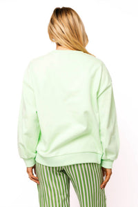 Queen Of Sparkles - Queen Of The Sea Card Logo Sweatshirt