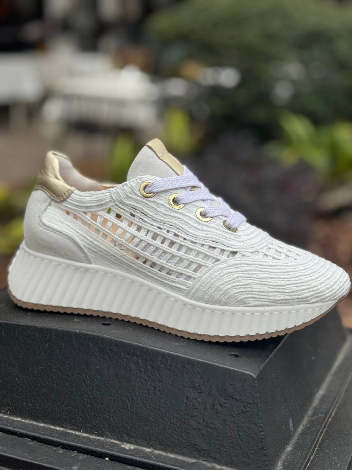 Softwaves - Women's Alaina Raffia Sneakers