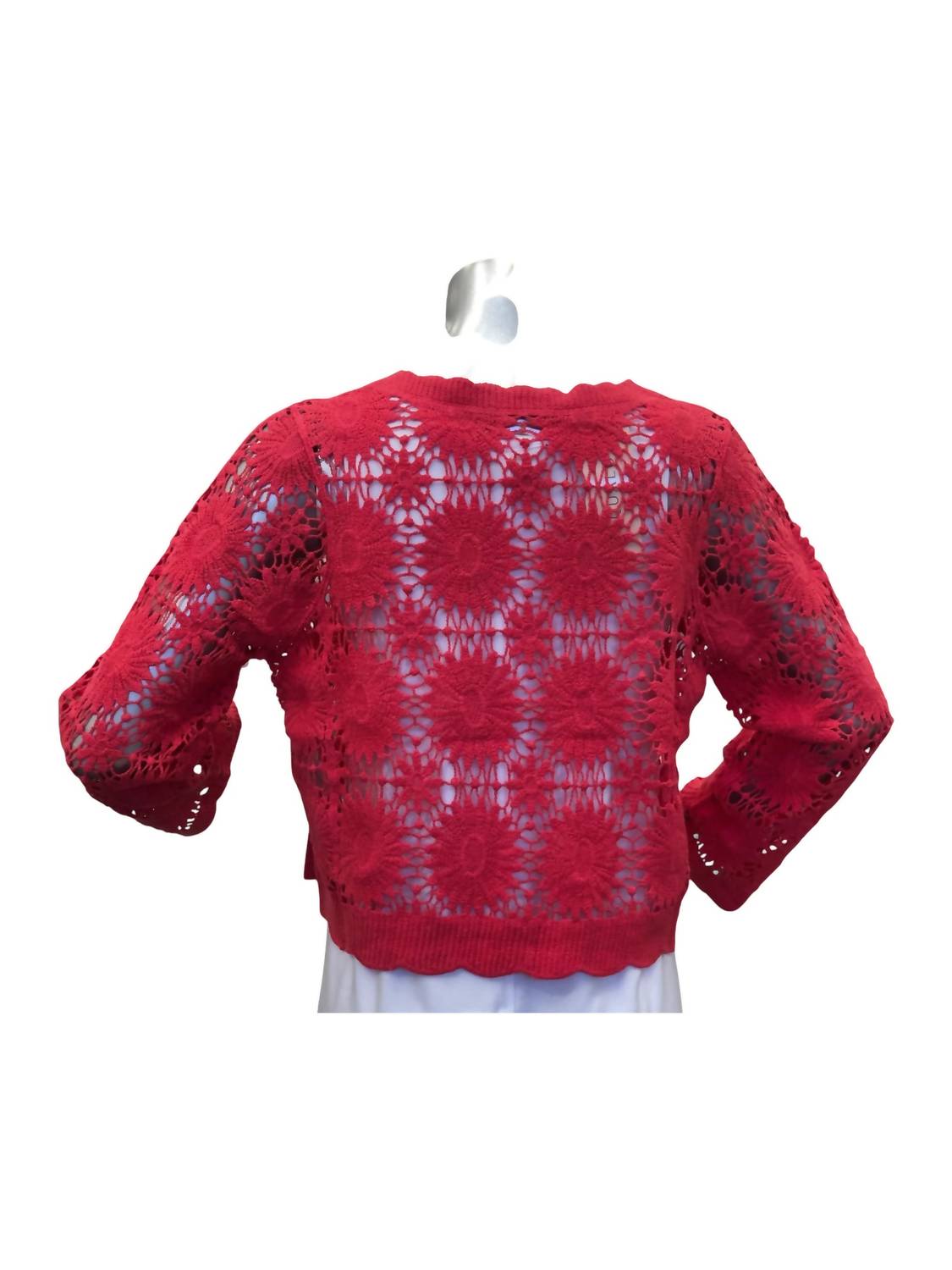 Esqualo - Women's Stina Crochet Cardigan