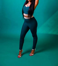 Porshia By Porshia Banks - Currency Crop Top