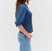 Six/Fifty - Marina Mixed Media Top
