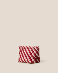 NAGHEDI Women's Gigi Double Weave Clutch Bag in lychee - women's bag