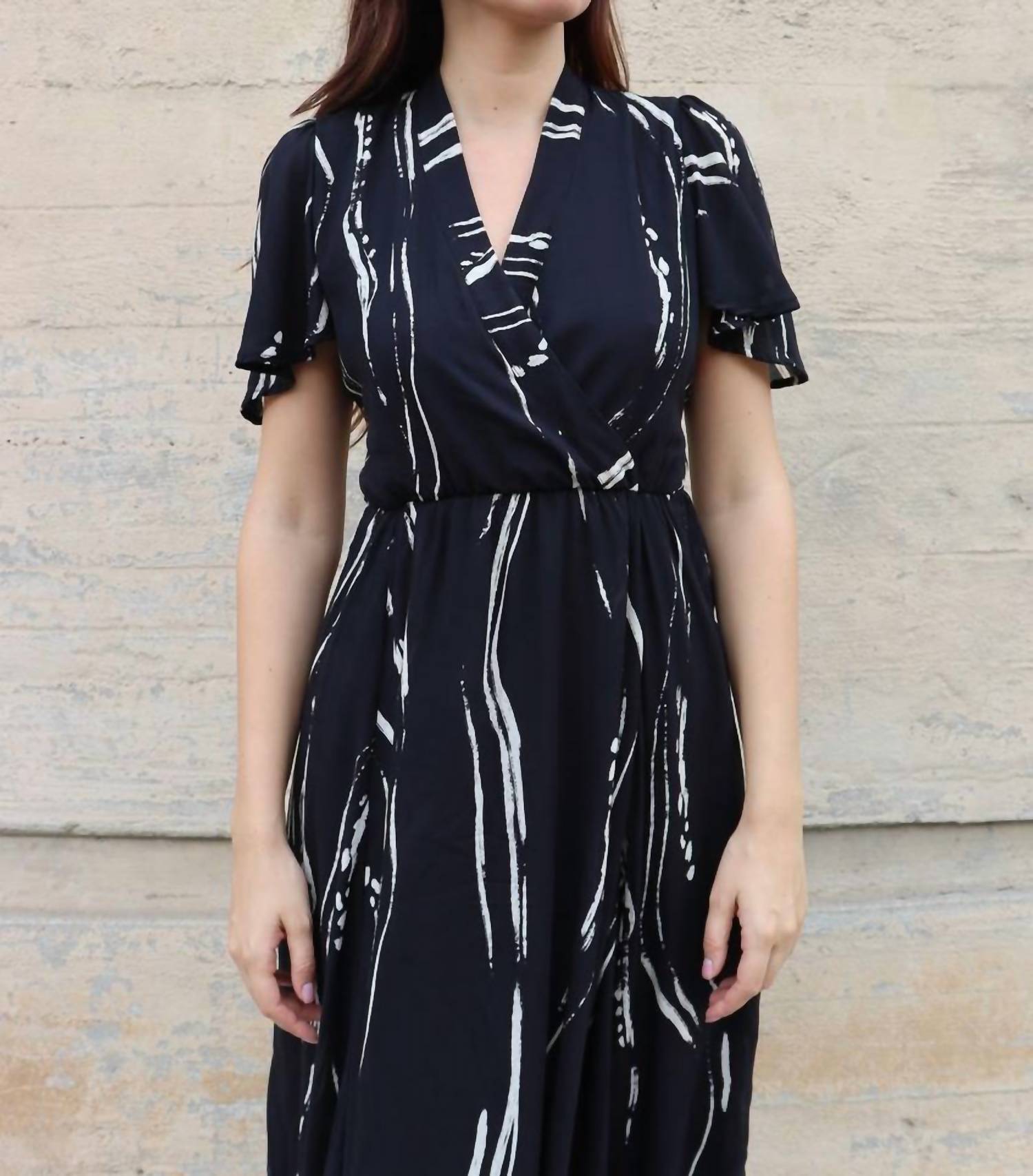 Bel Kazan - La Vie En Rose Maxi Dress