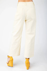 Gigio - Cropped Wide Leg Pants
