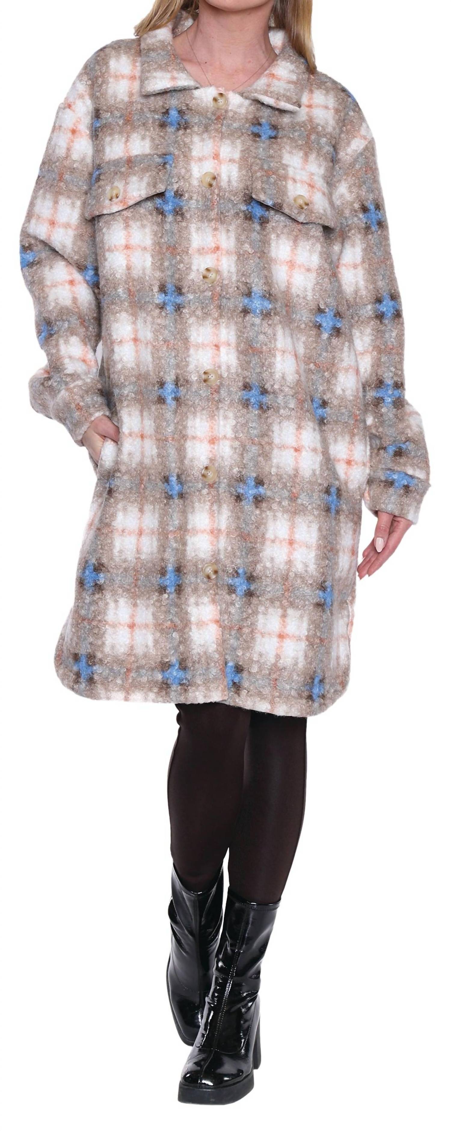 Papa Fashions - Cozy & Relaxed Long Length Shirt Jacket