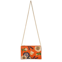 Mary Frances - Women's Wild Abandon Beaded Floral Mini Crossbody Bag