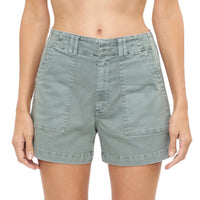 PISTOLA Marissa High Rise Utility Short in bluff 3 - women's shorts