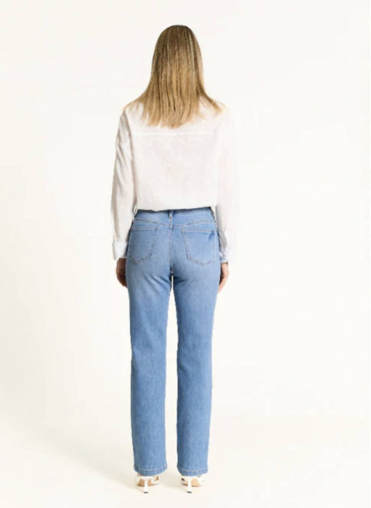 Oat New York - Mid Rise Relaxed Straight Jean