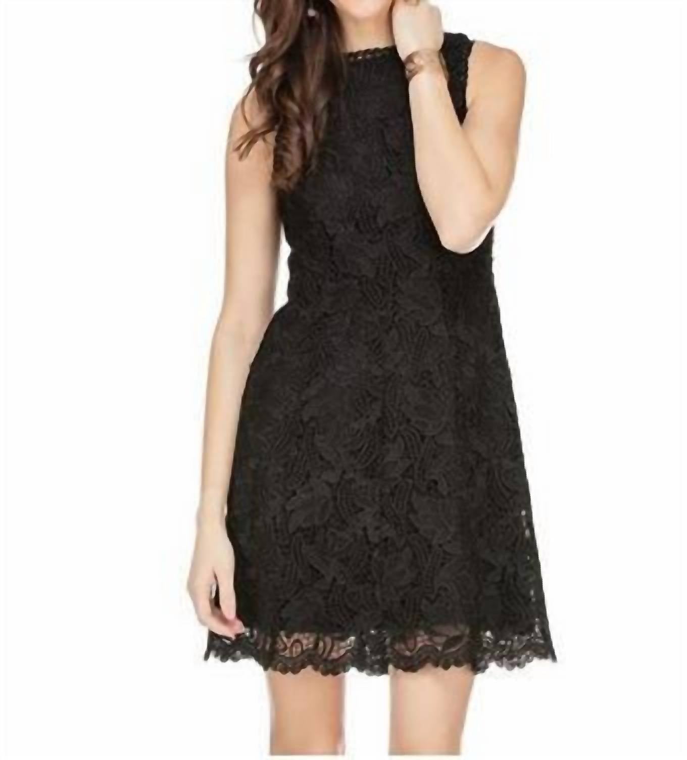 Jade - Women's Lace Flared Dress