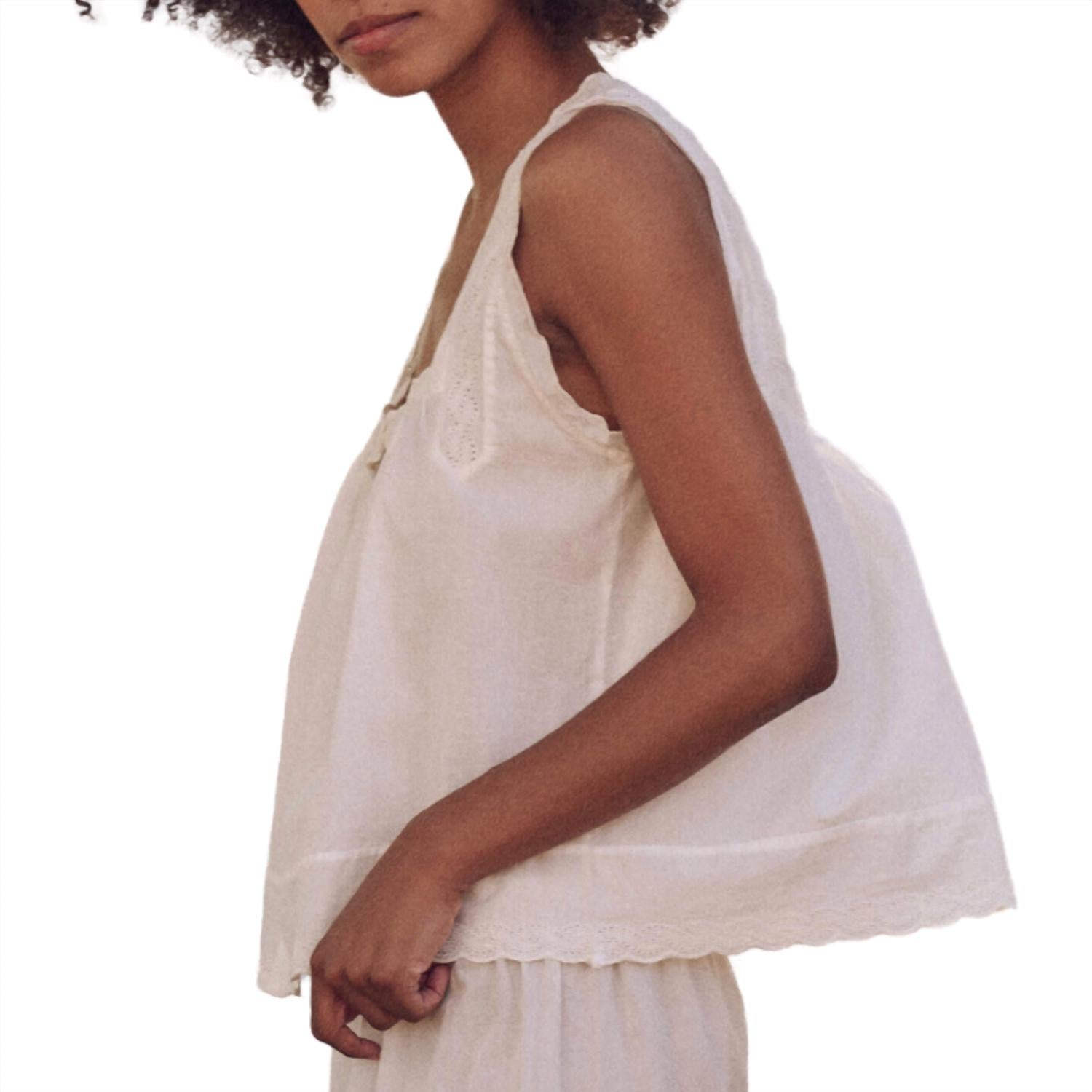 The Great. - Women's The Eyelet Tank Top