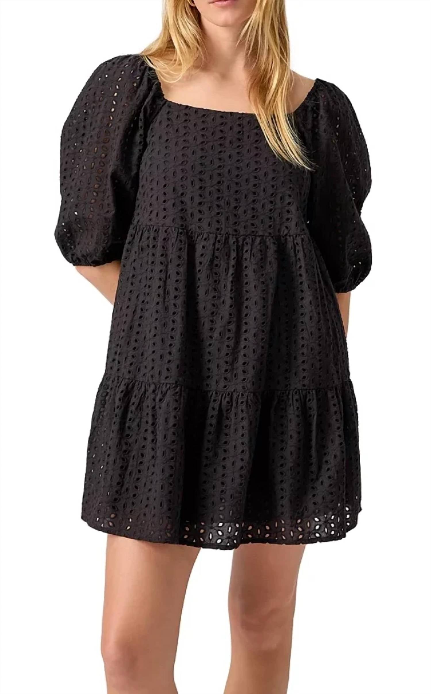 Sanctuary - Weekender Babydoll Eyelet Dress