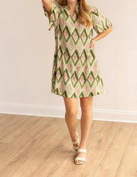 Southern Grace - The Jackie Triangular Mini Dress