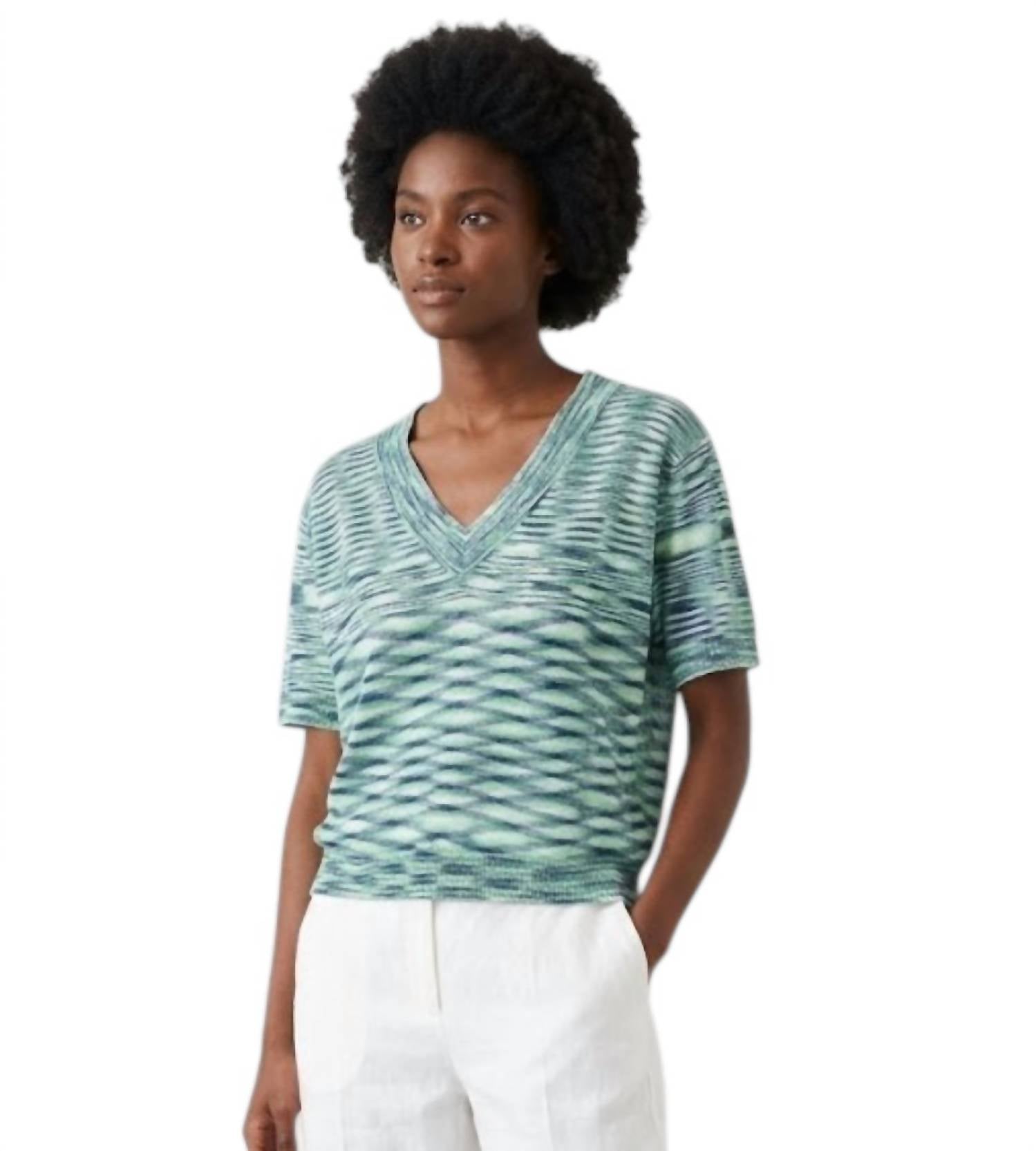 Anonyme - Viscose Knitwear Blouse