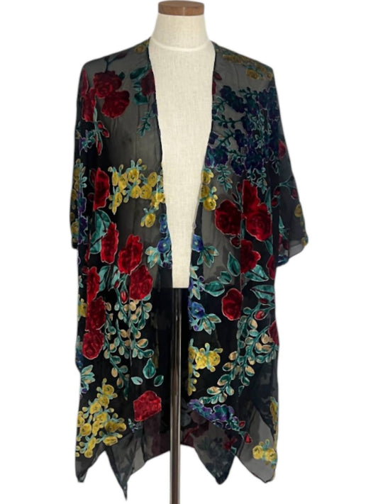 Paparazzi - Women's Floral Cardigan