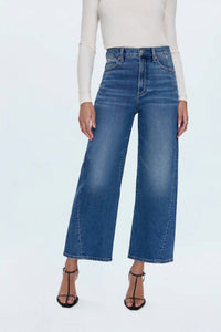 Pistola - Kyra High Rise Bowed Leg Ankle Jeans