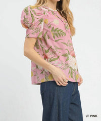 Umgee - Women's Floral Top