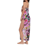 Steve Madden - Mesh Cowl Neck Maxi Dress